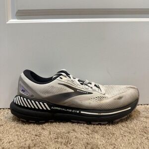 Brooks Adrenaline GTS 23 Shoes Womens Size 6.5D Gray Running Support Sneakers